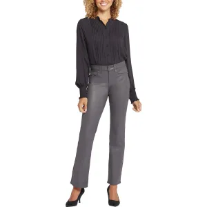 NYDJ Jeans Femme Marilyn Effet Galbant en Modal Enduit Coupe Droit