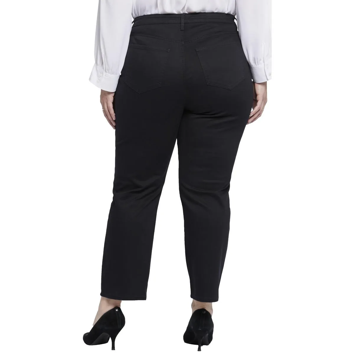 NYDJ Femmes Plus Bailey Jean Droit en Denim Élastique