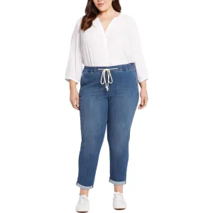 NYDJ Femmes Plus Denim Pantalon de Jogging en Coton