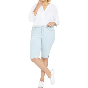 NYDJ Femmes Plus Jeans Capri en Denim à Rayures