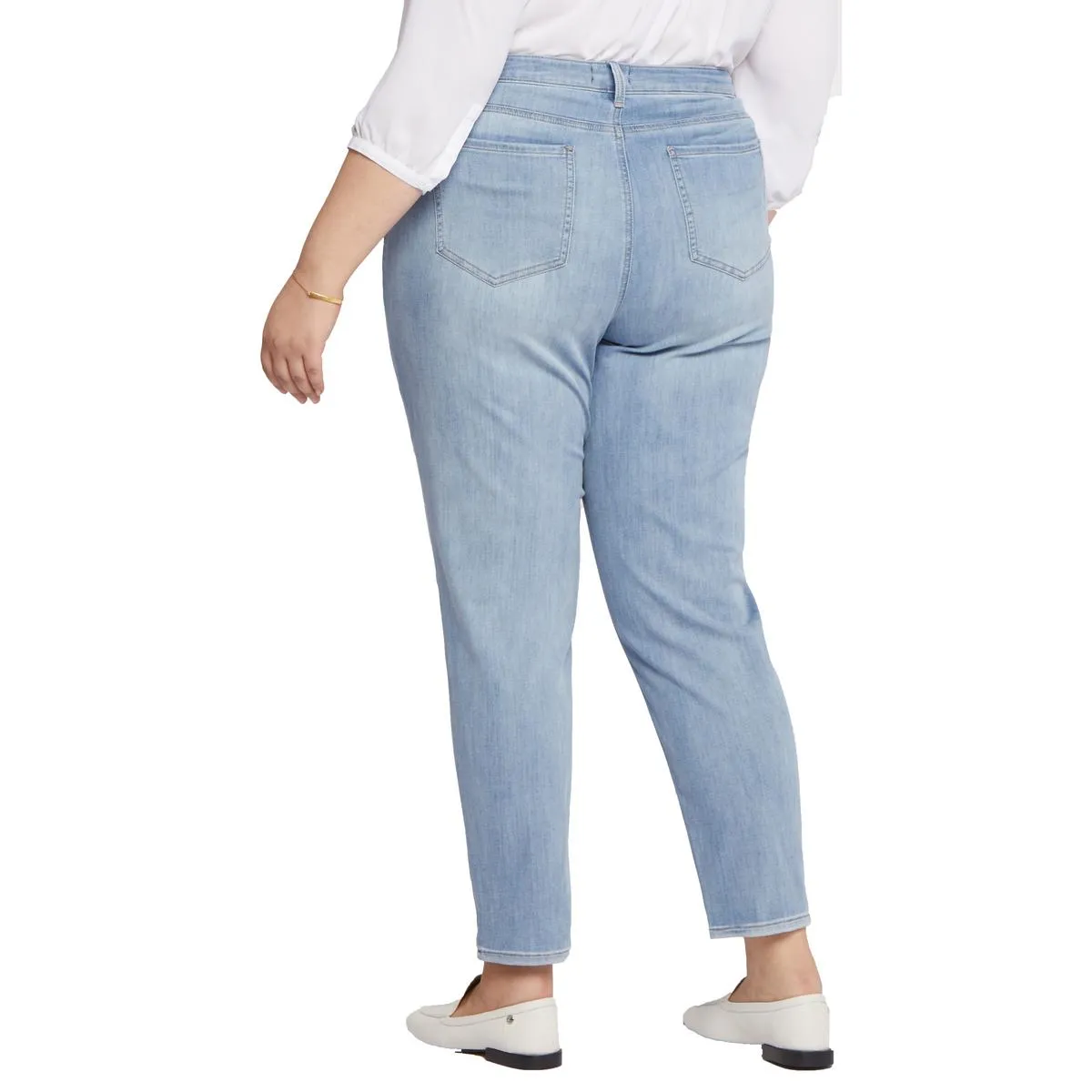 NYDJ Femmes Plus Jean Détendu à Jambe Effilée
