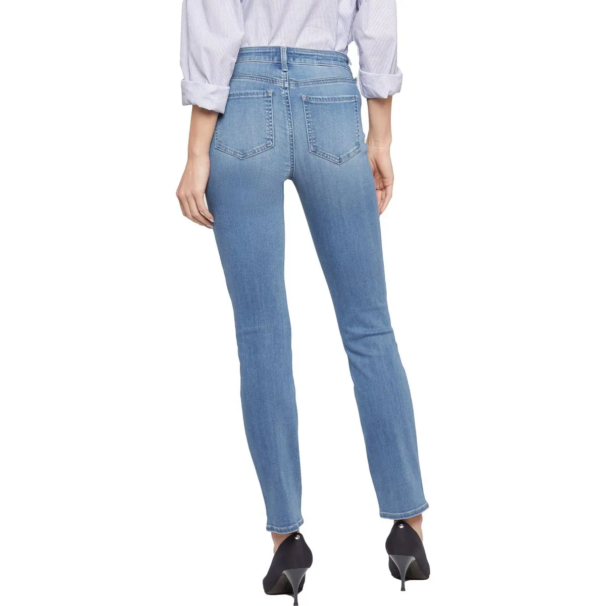 NYDJ Femmes Sheri Jean Slim à Taille Haute