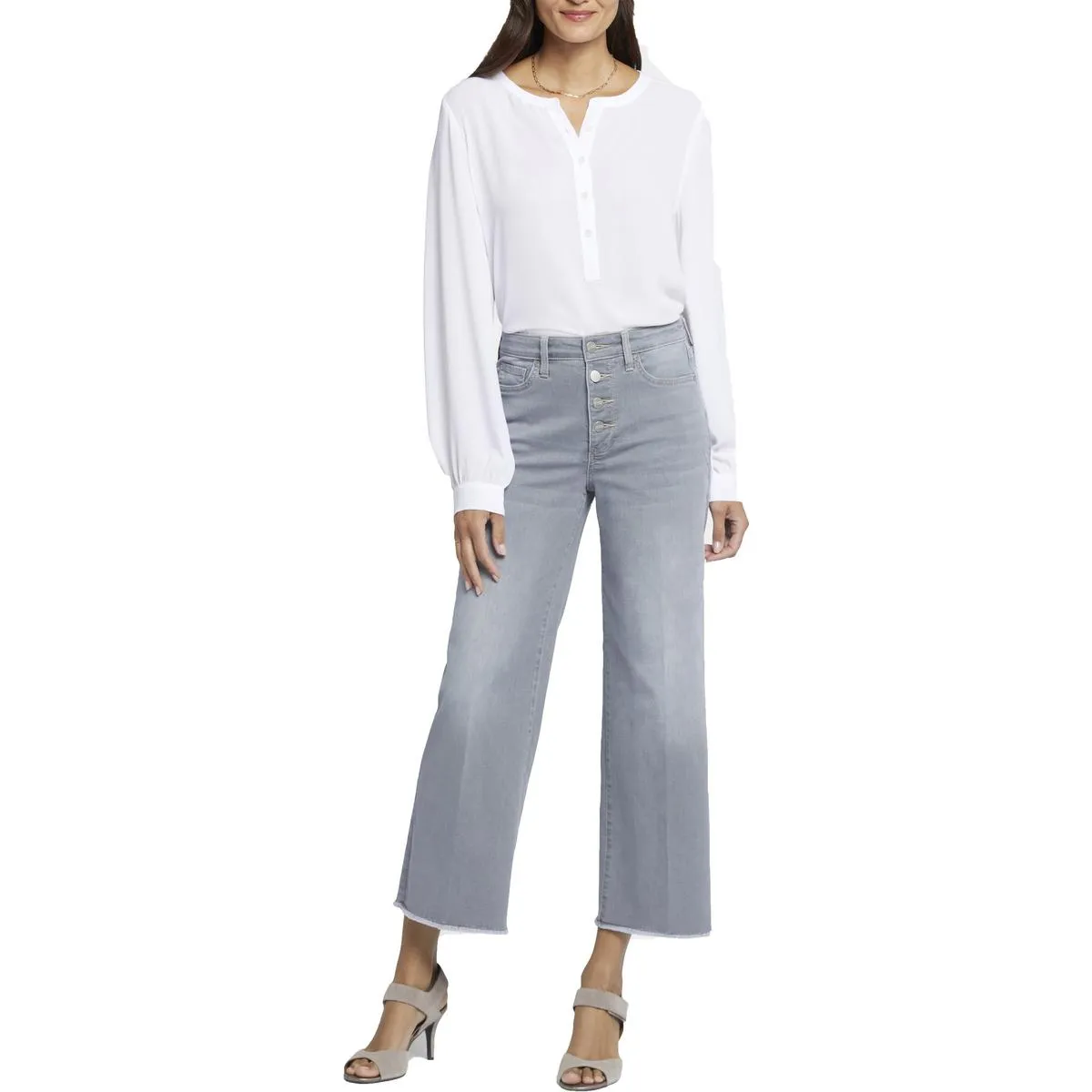 NYDJ Femmes Teresa Jean à Cheville avec Poches en Denim