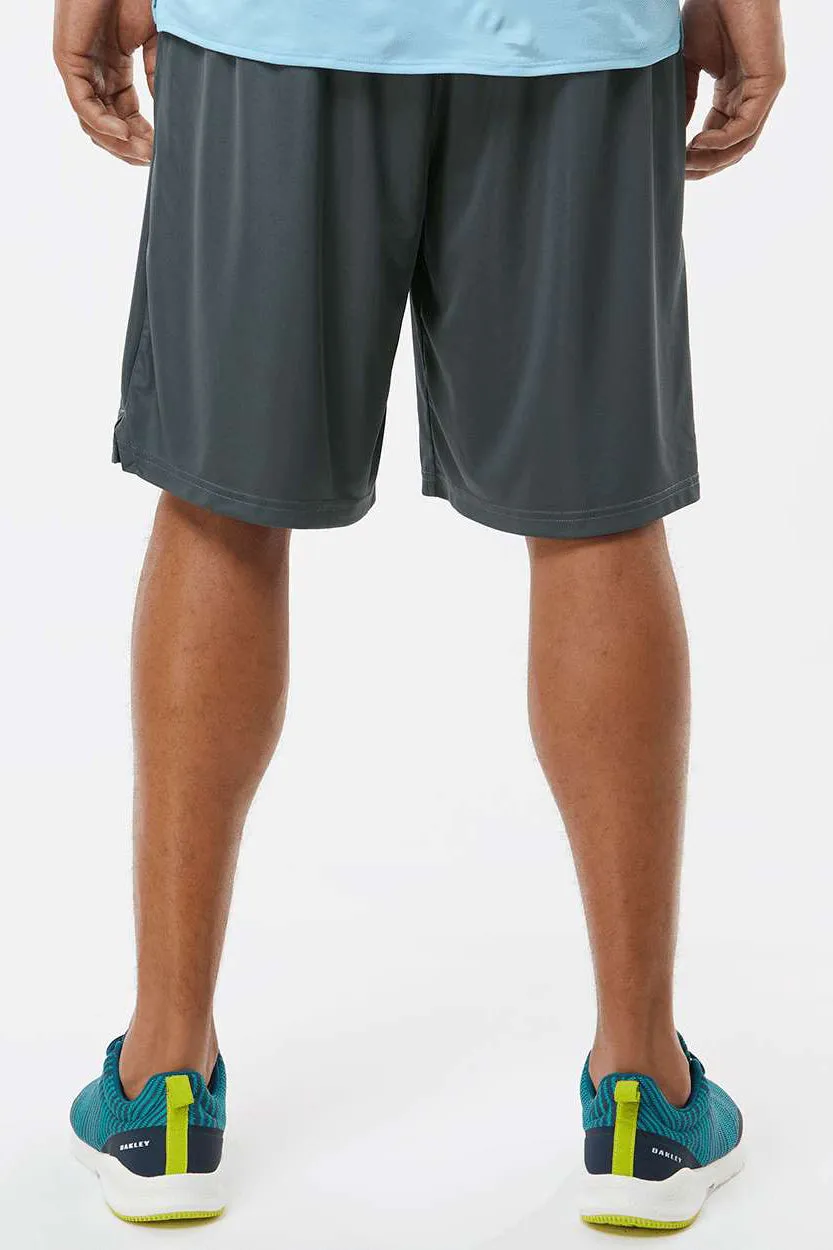 Oakley Shorts de Sport Homme Team Issue Hydrolix avec Poches - Gris Fer Forgé - Liquidation