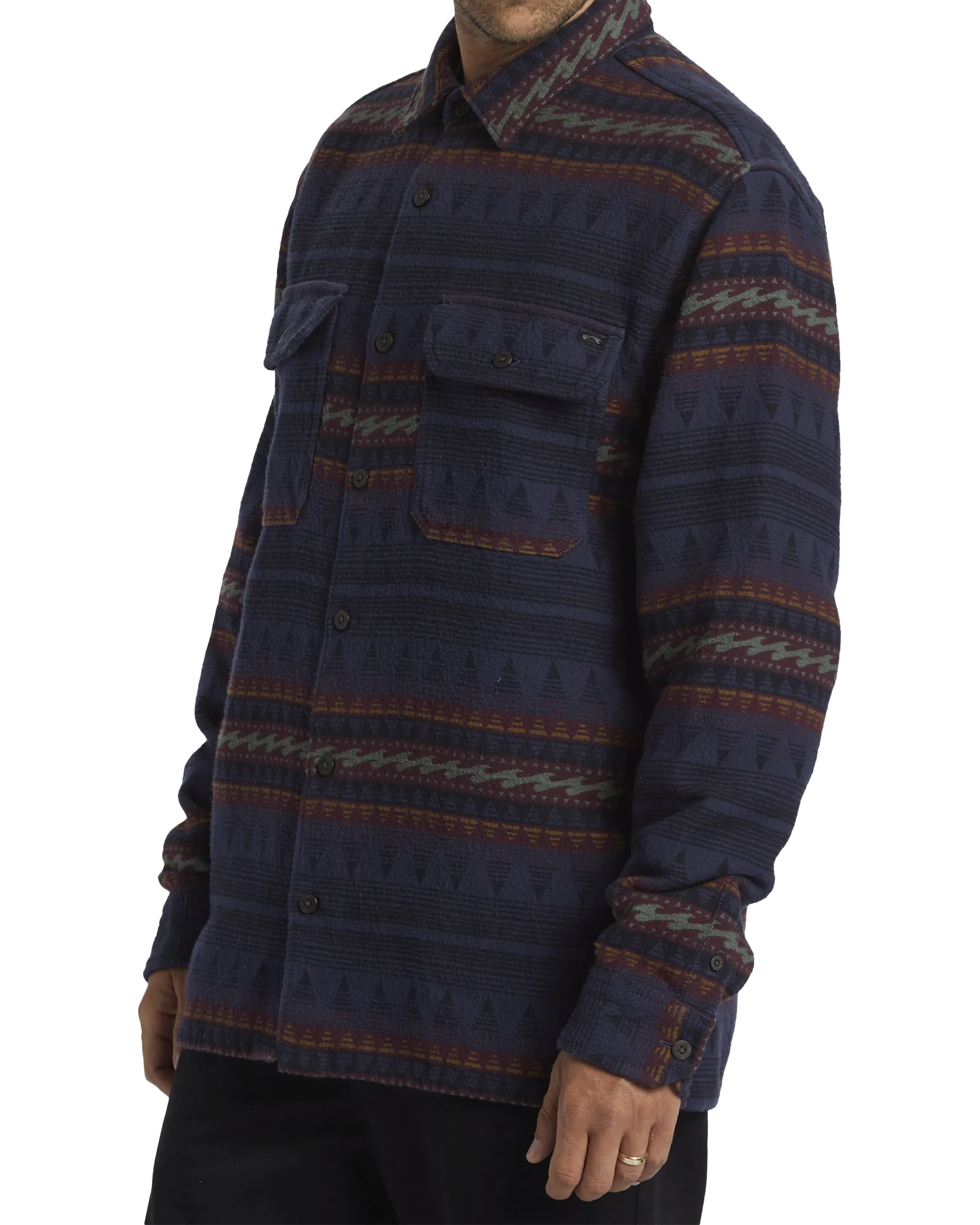Chemise Offshore en Bleu Marine Foncé