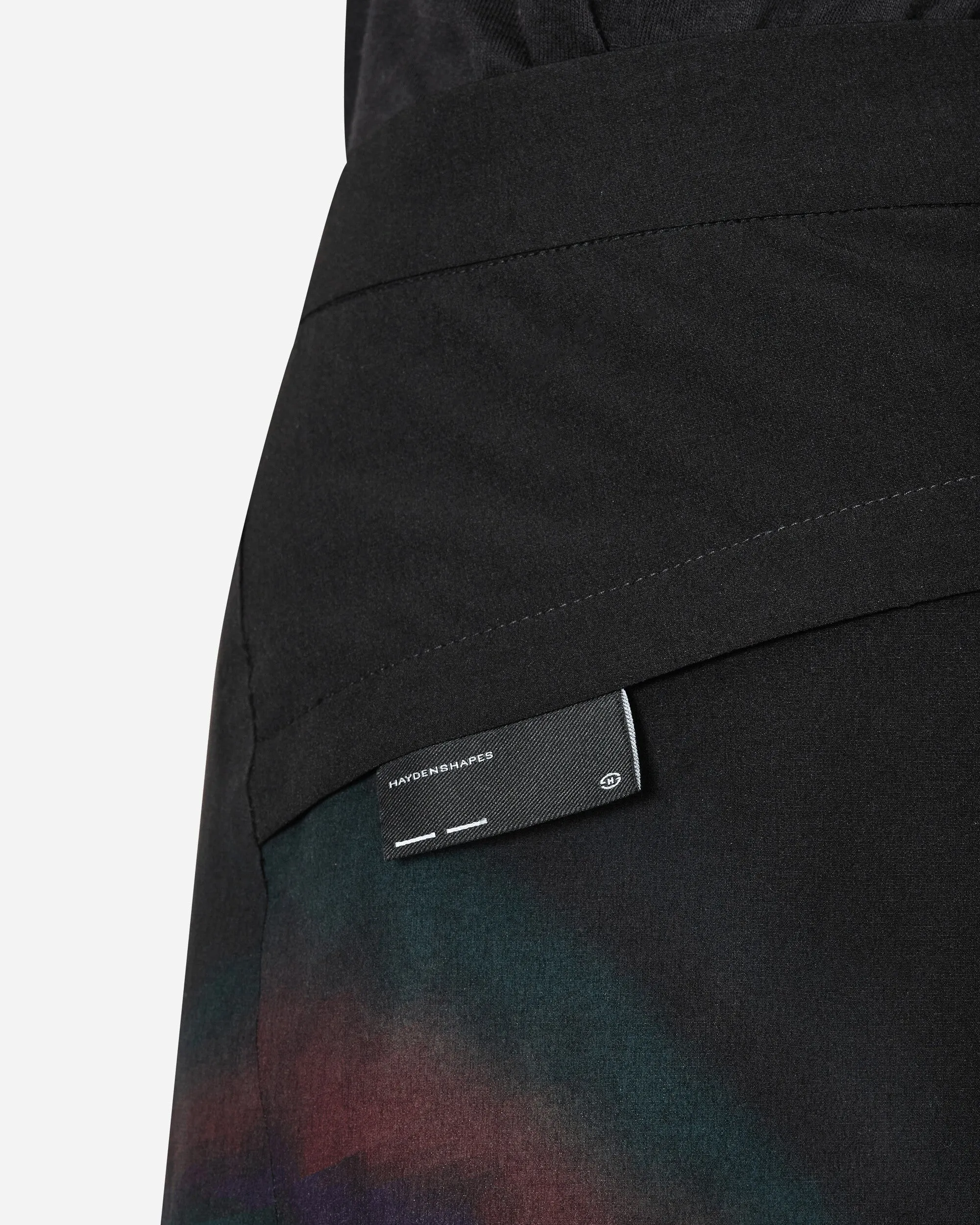 Short de rotation complet Oil Slick Noir