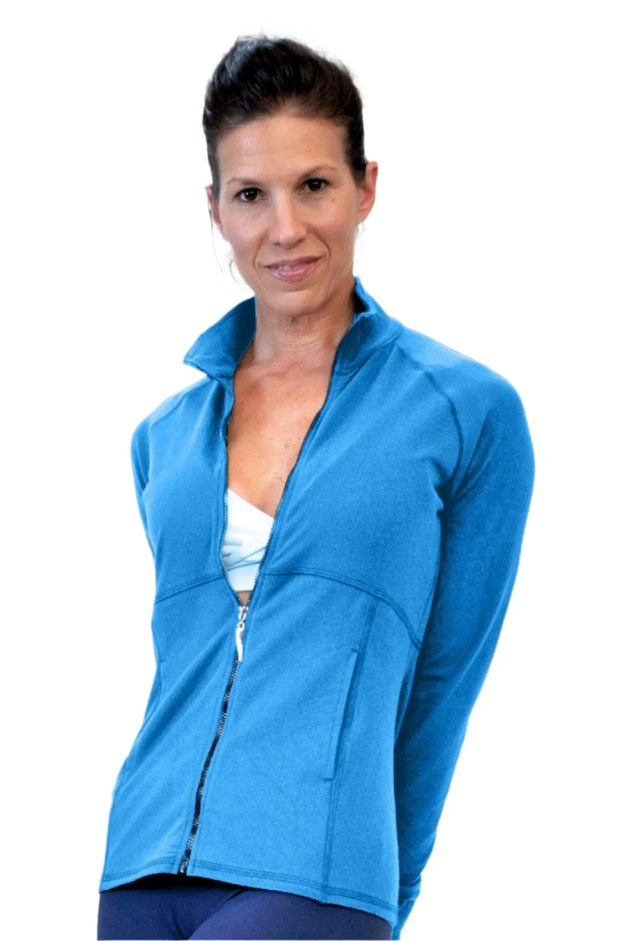 Veste à zip Empire en supplex brossé One Step Ahead 2104