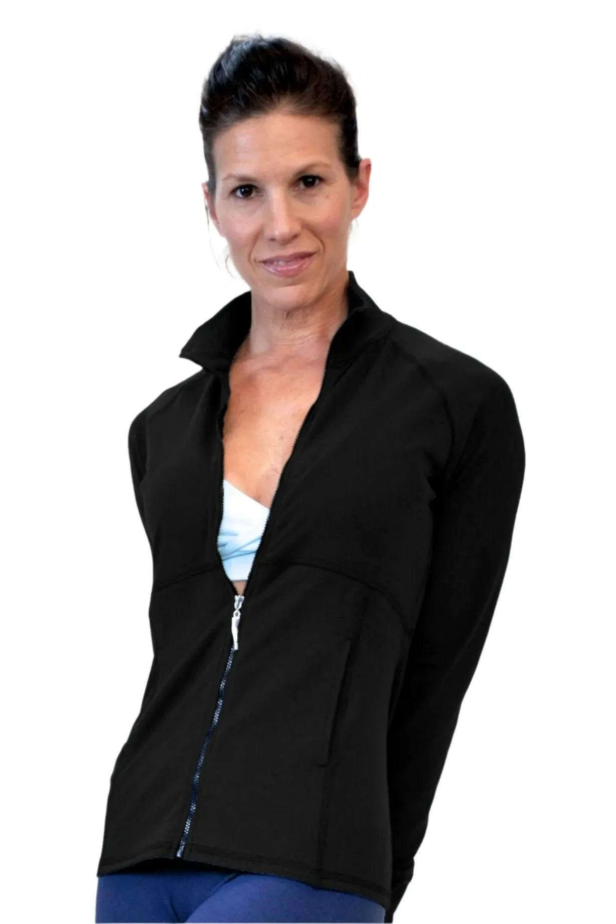 Veste à zip Empire en supplex brossé One Step Ahead 2104