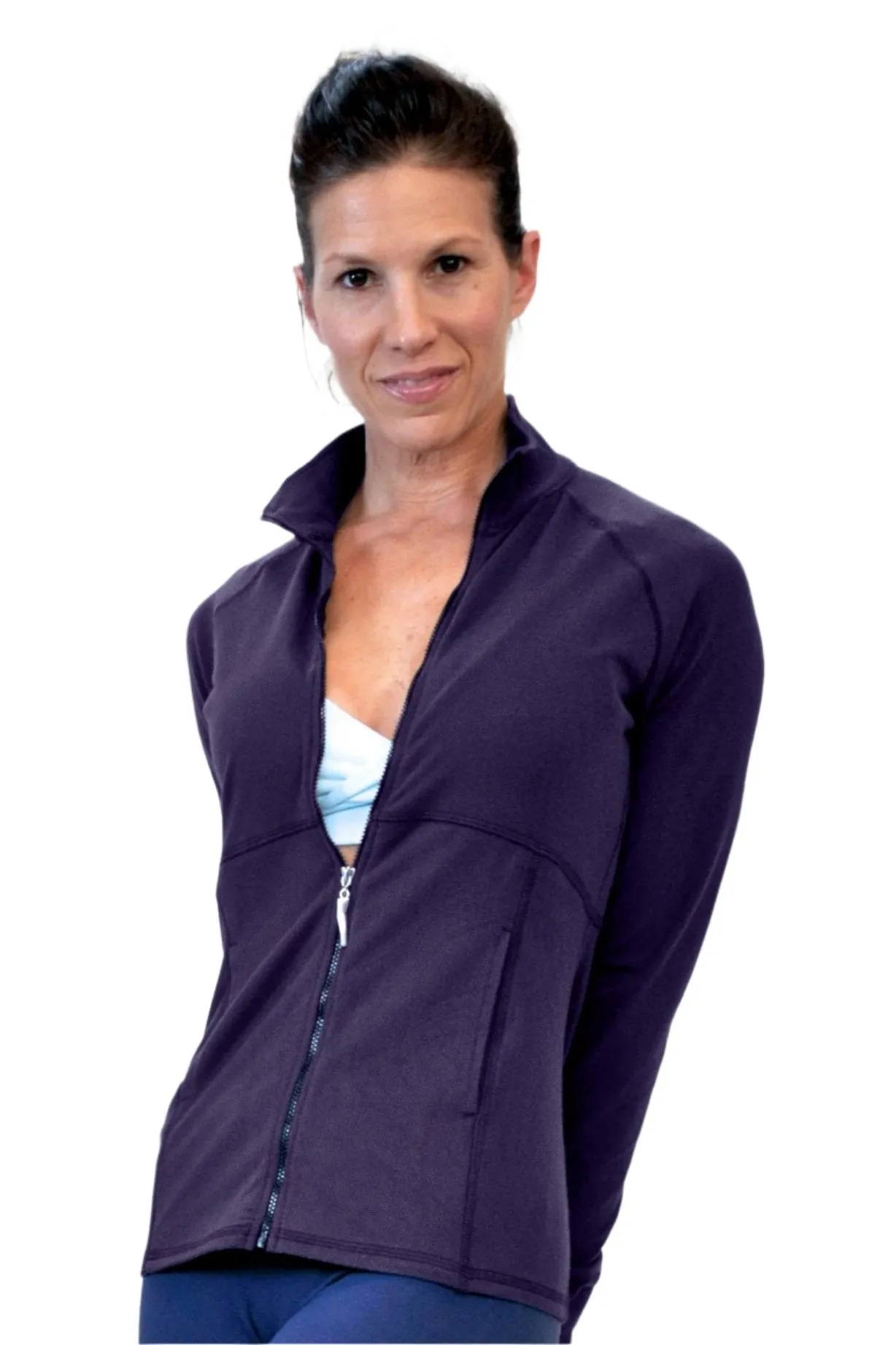 Veste à zip Empire en supplex brossé One Step Ahead 2104