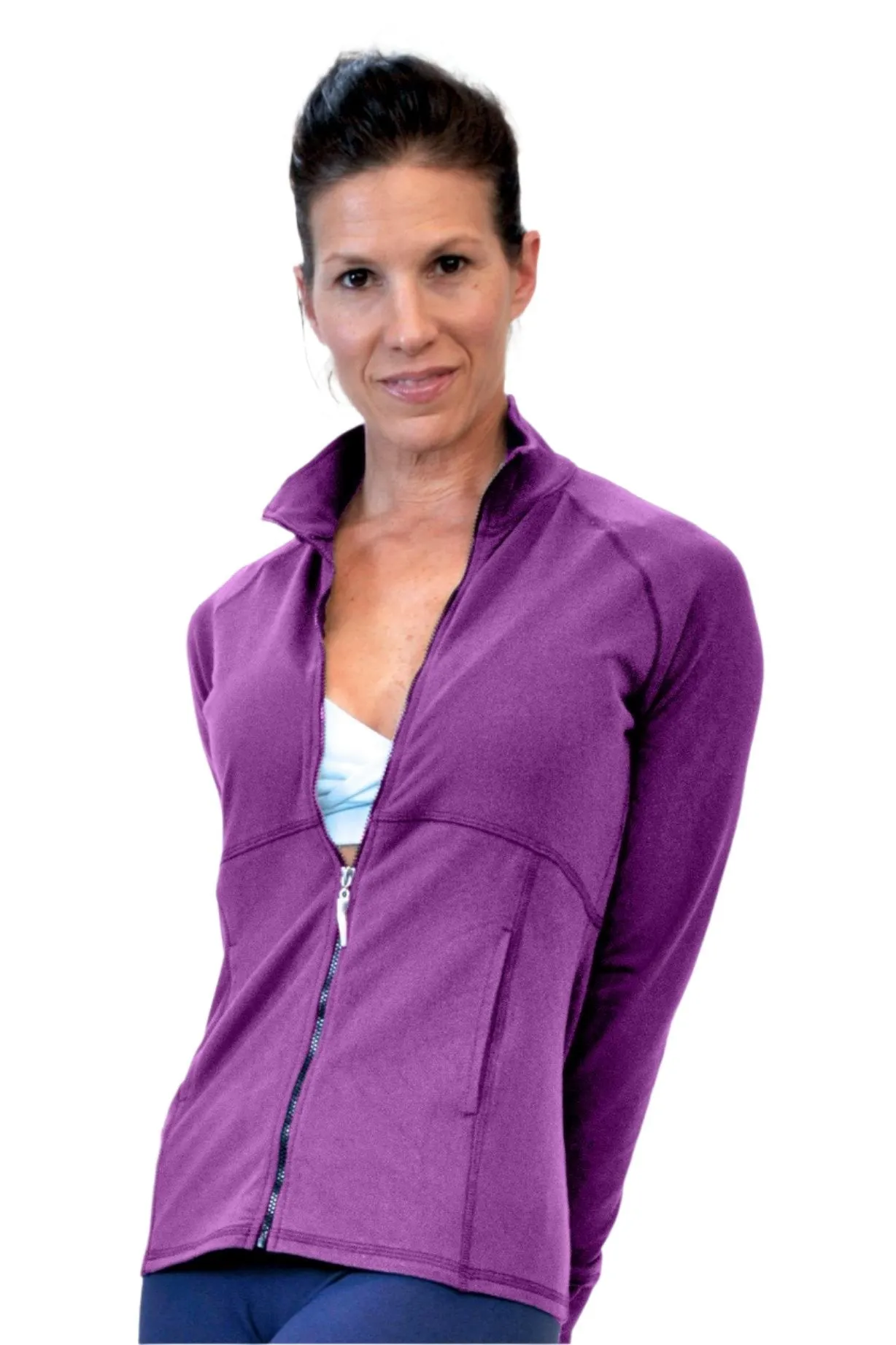 Veste à zip Empire en supplex brossé One Step Ahead 2104