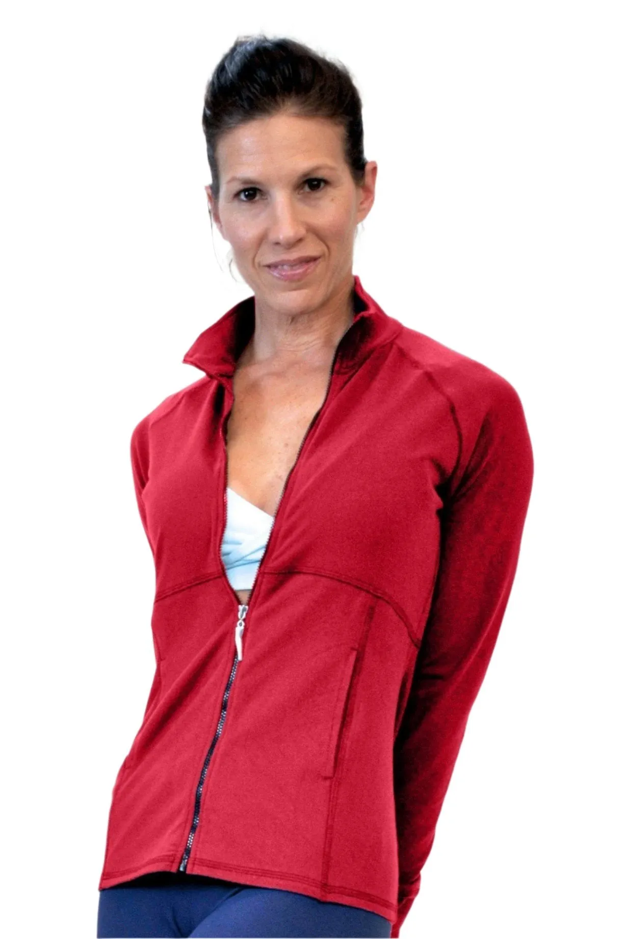 Veste à zip Empire en supplex brossé One Step Ahead 2104