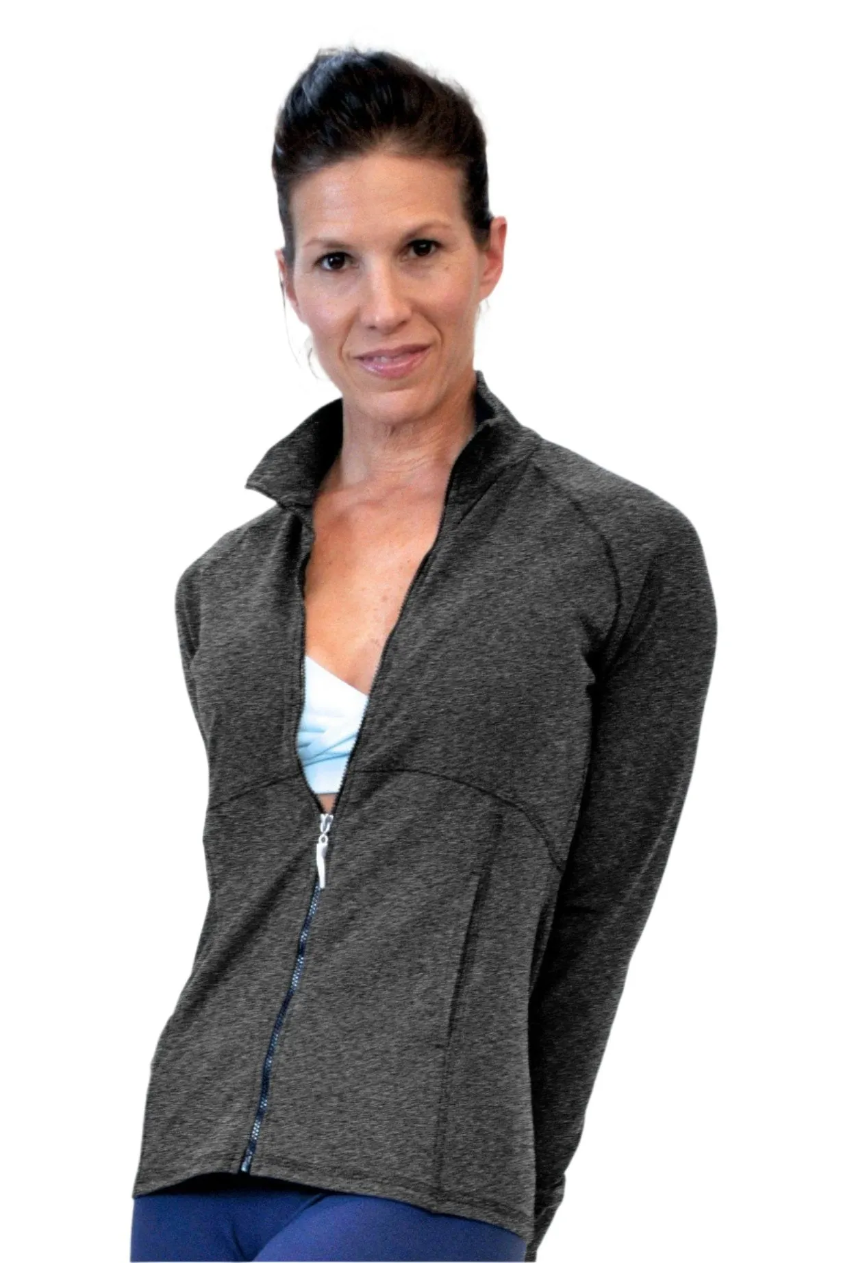 Veste à zip Empire en supplex brossé One Step Ahead 2104