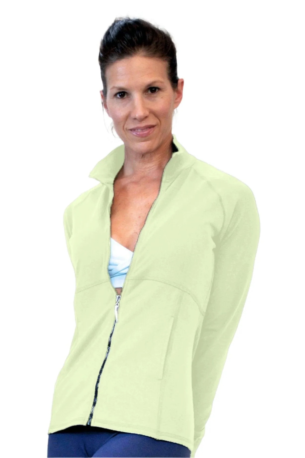 Veste à zip Empire en supplex brossé One Step Ahead 2104