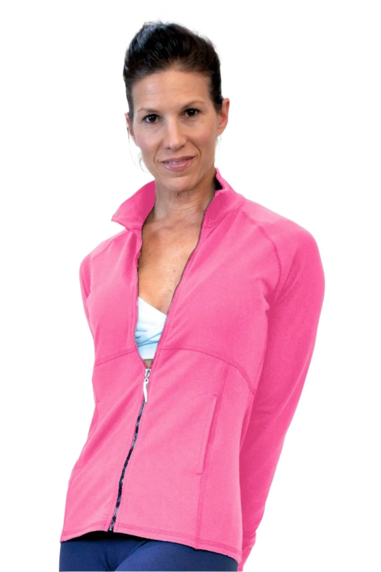 Veste à zip Empire en supplex brossé One Step Ahead 2104