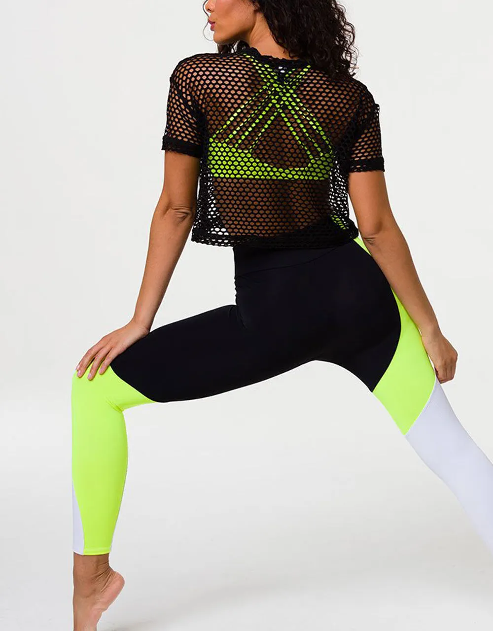 Onzie Legging Asymétrique à Bloc 2241 et Plus