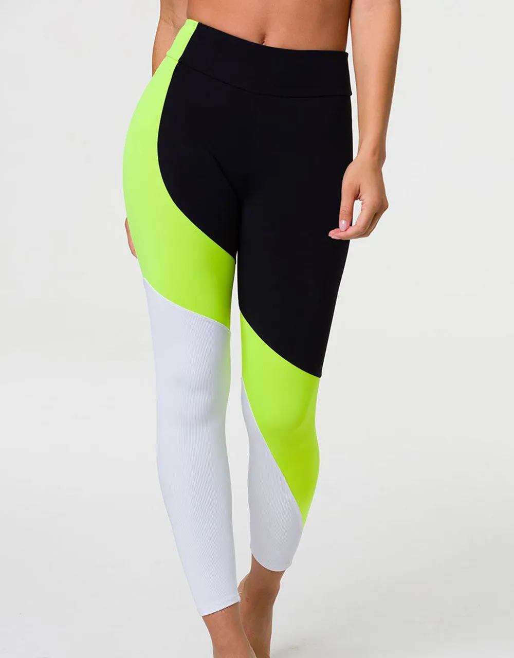 Onzie Legging Asymétrique à Bloc 2241 et Plus