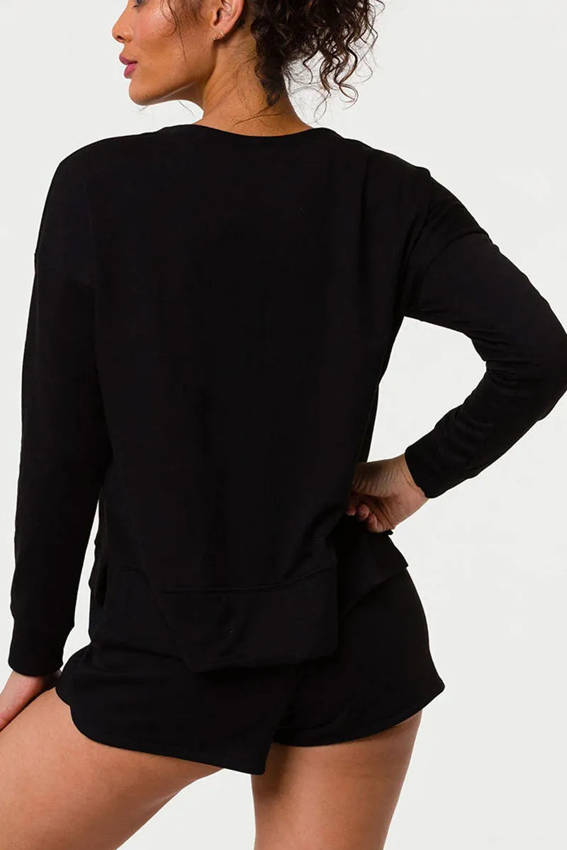 Sweat à capuche asymétrique Onzie Flow 3767
