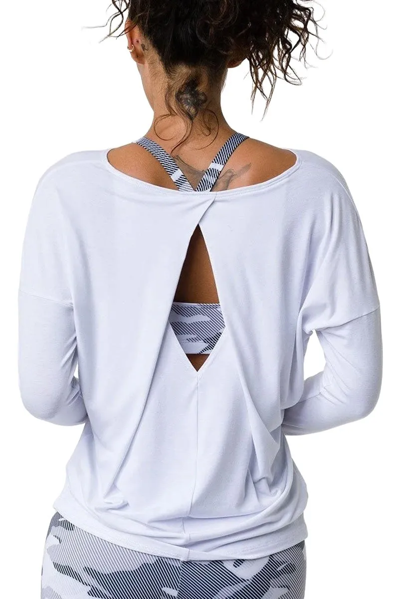 Onzie Haut de Yoga Chaud Dos Diamant 3129