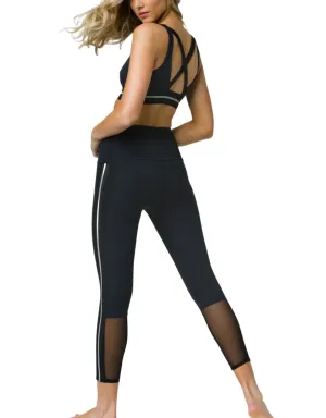 Onzie Legging Réfléchissant Nu pour Hot Yoga Lueur 2237