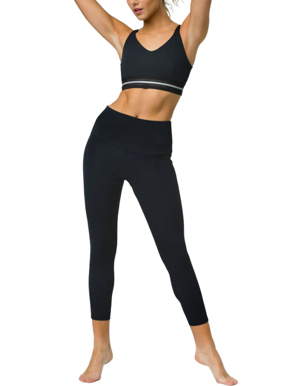 Onzie Legging Réfléchissant Nu pour Hot Yoga Lueur 2237