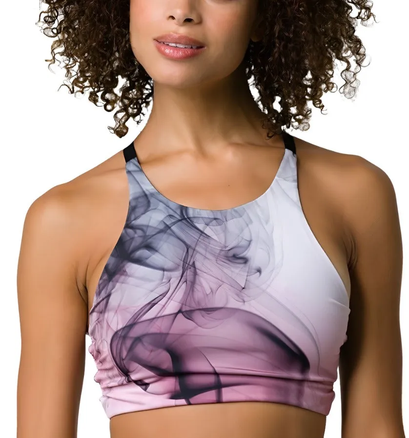 Onzie Soutien-gorge élastique pour yoga chaud à col haut 3100