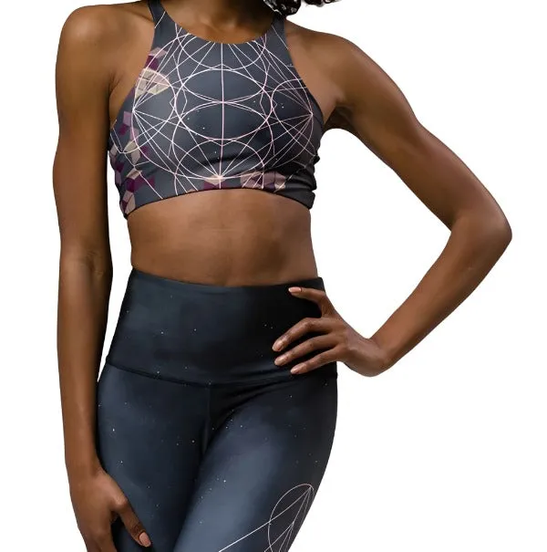 Onzie Soutien-gorge élastique pour yoga chaud à col haut 3100