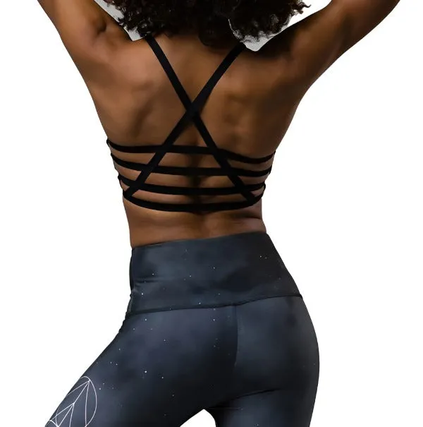 Onzie Soutien-gorge élastique pour yoga chaud à col haut 3100