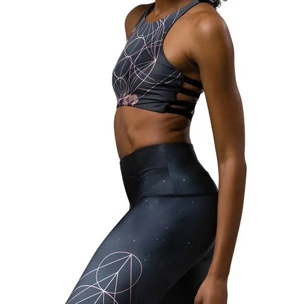 Onzie Soutien-gorge élastique pour yoga chaud à col haut 3100