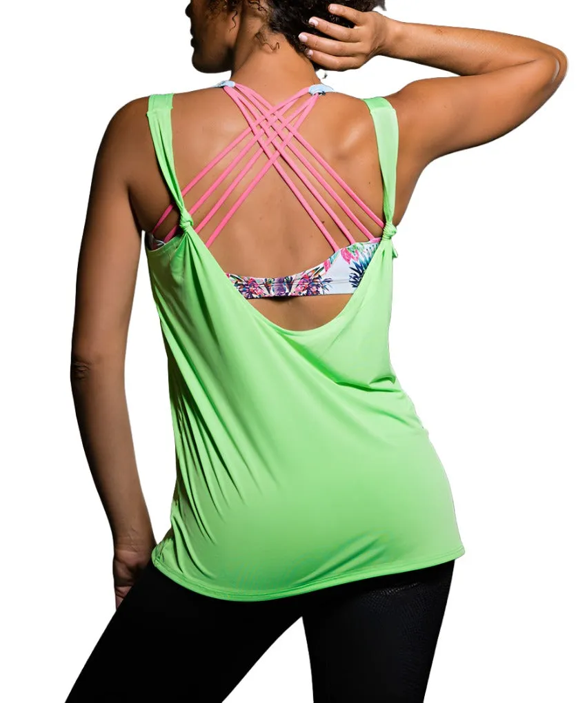 Onzie Débardeur de Yoga Chaud à Nœud Lâche 352