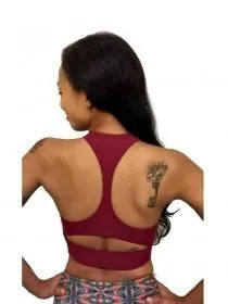 Onzie Top de yoga Racer avec effet Peek-a-boo 3024