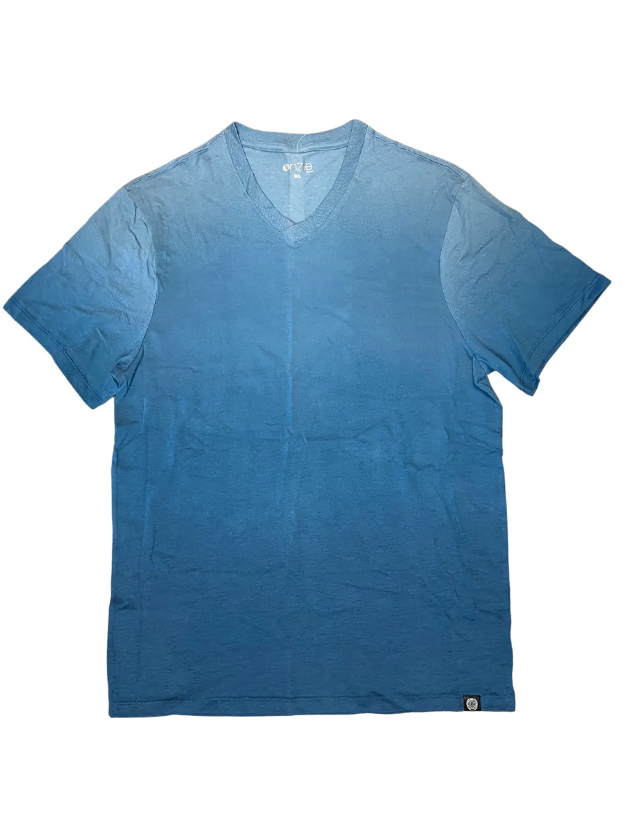 T-shirt Yoga Onzie pour Hommes à Col en V Dégradé 707 Noir
