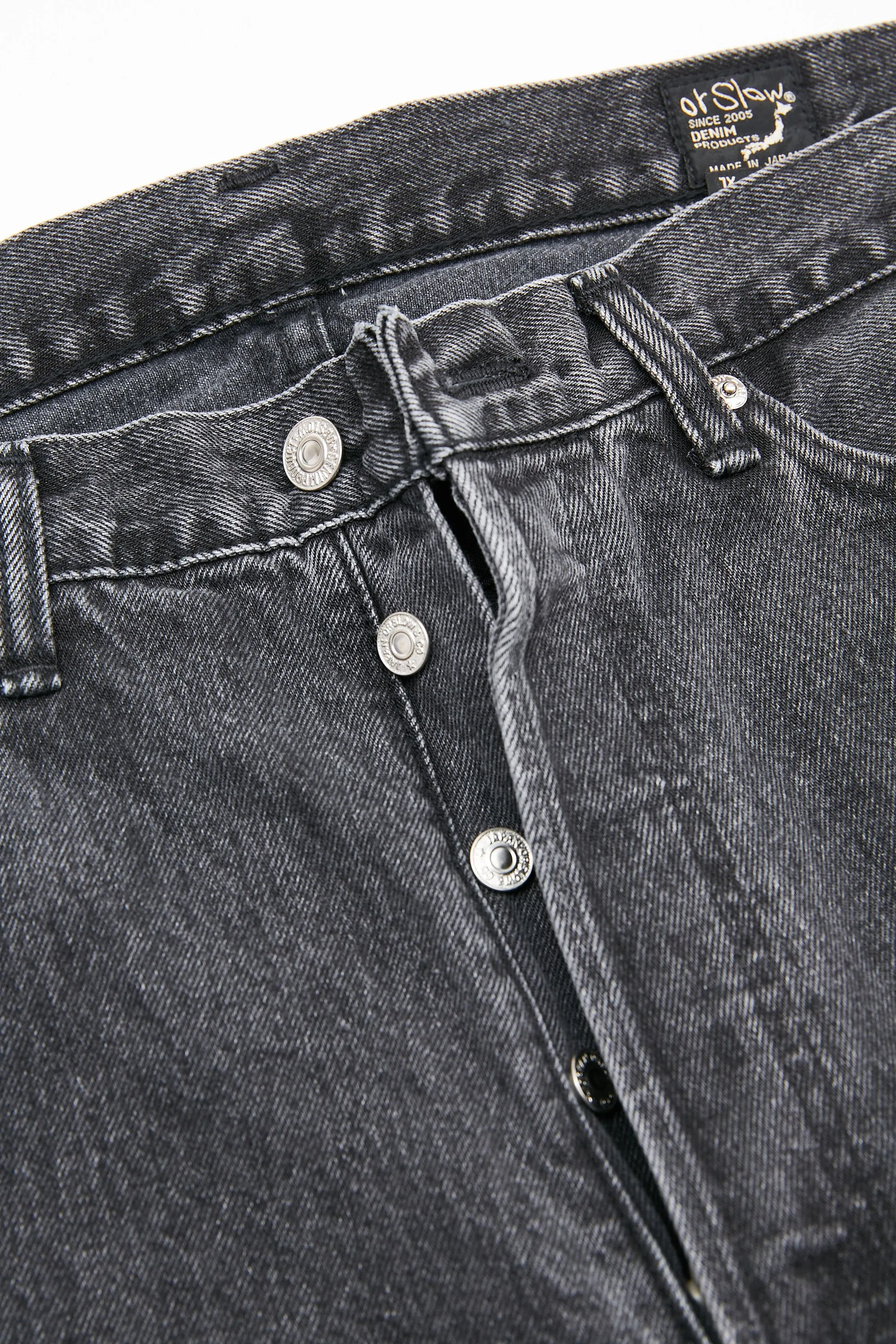 orSlow 105 Jean Noir Années 90 - Lavage Pierre