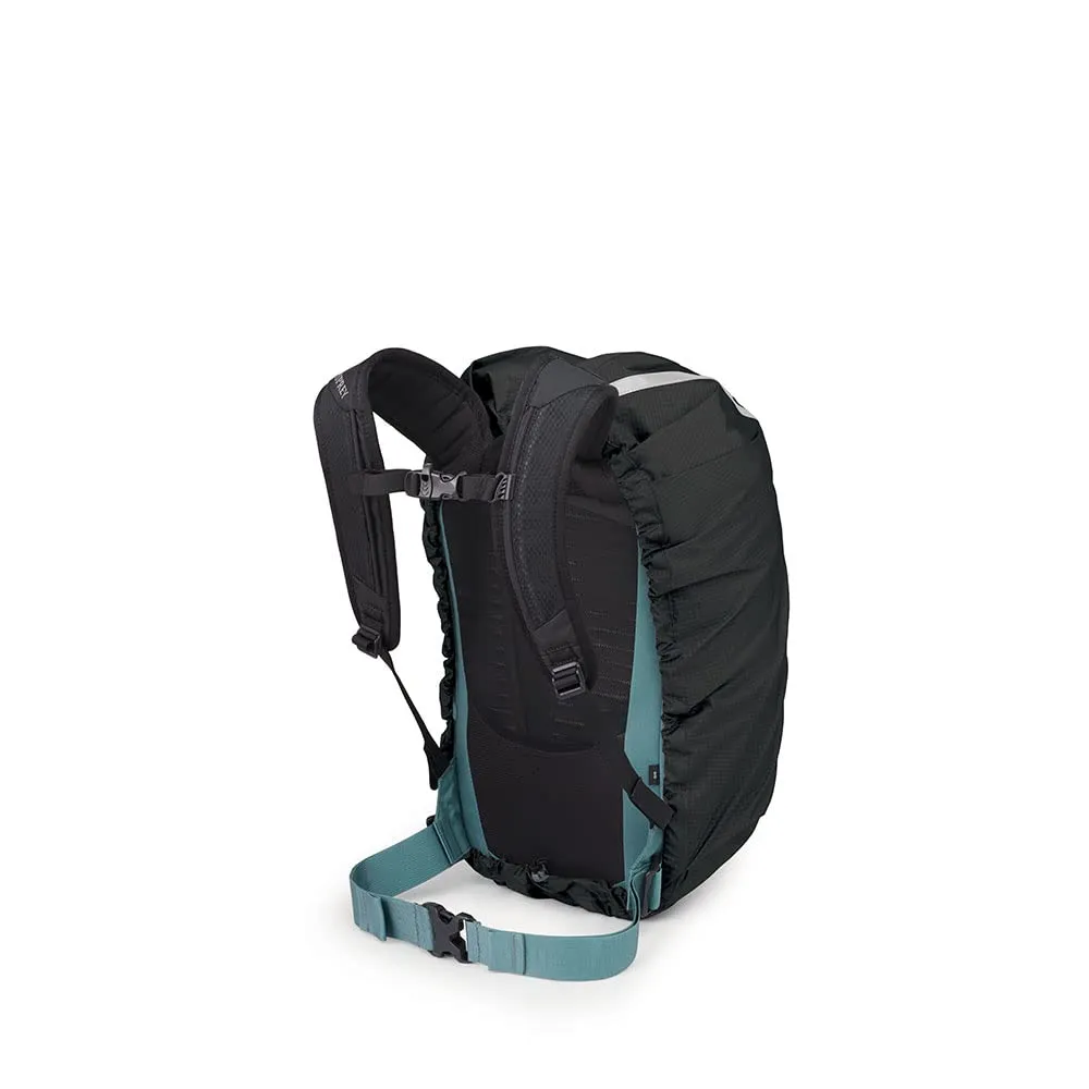 Osprey Packs Hivis Couverture de pluie pour trajet quotidien Orange Mars Petits sacs Osprey-Packs