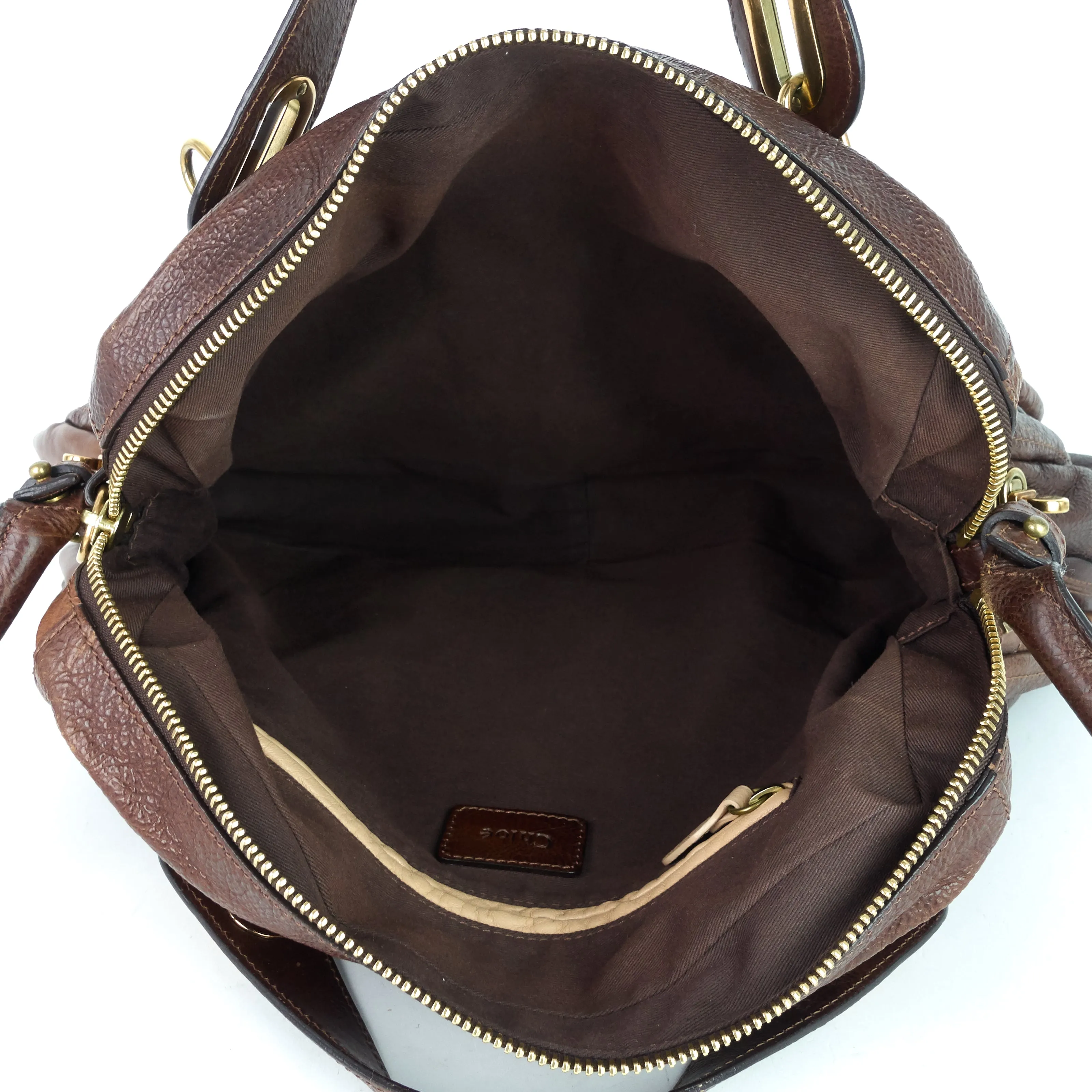 Sac à bandoulière en cuir moyen Paraty Bags_Chloé