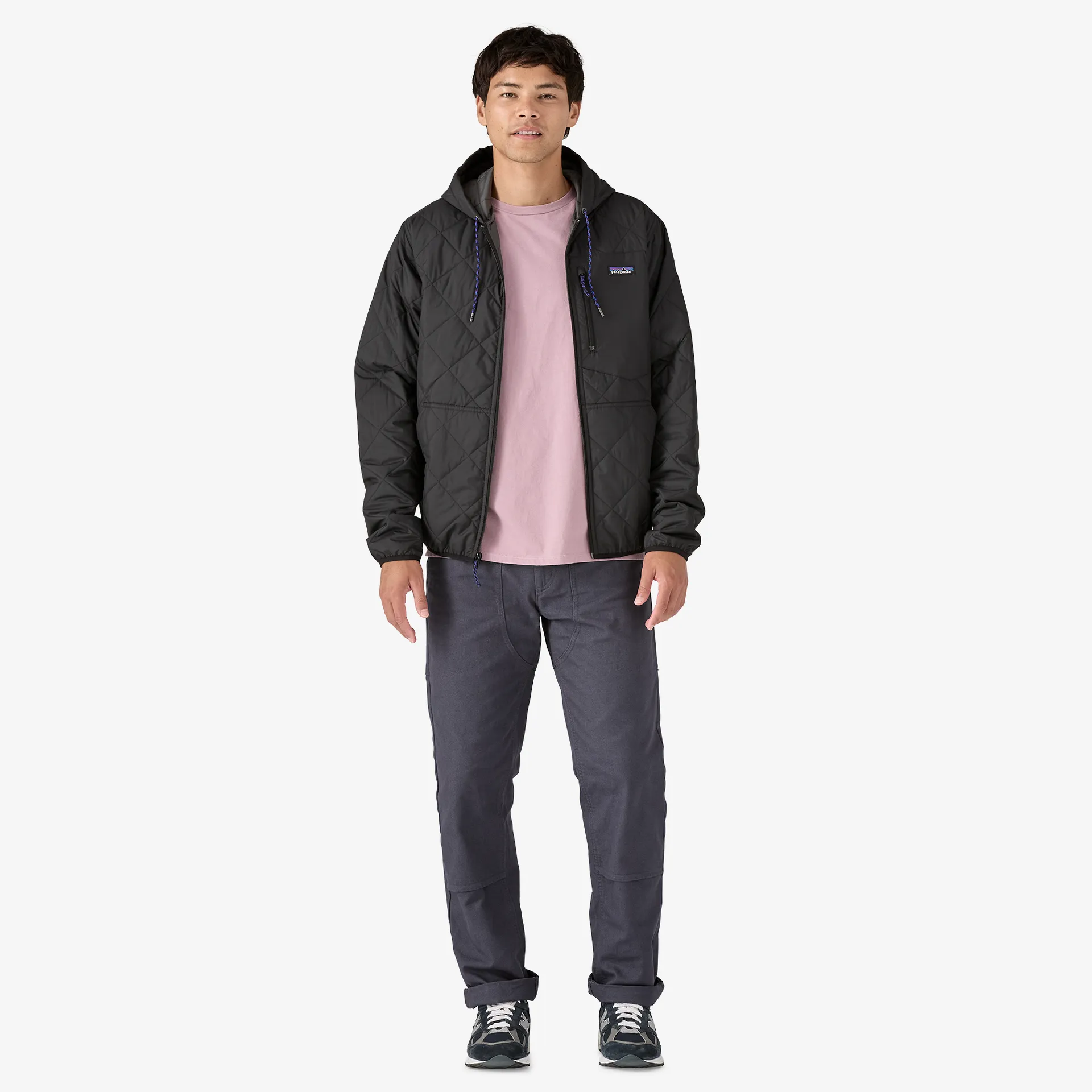 Veste et gilets pour hommes Patagonia - Bomber matelassé en diamant avec capuche pour hommes