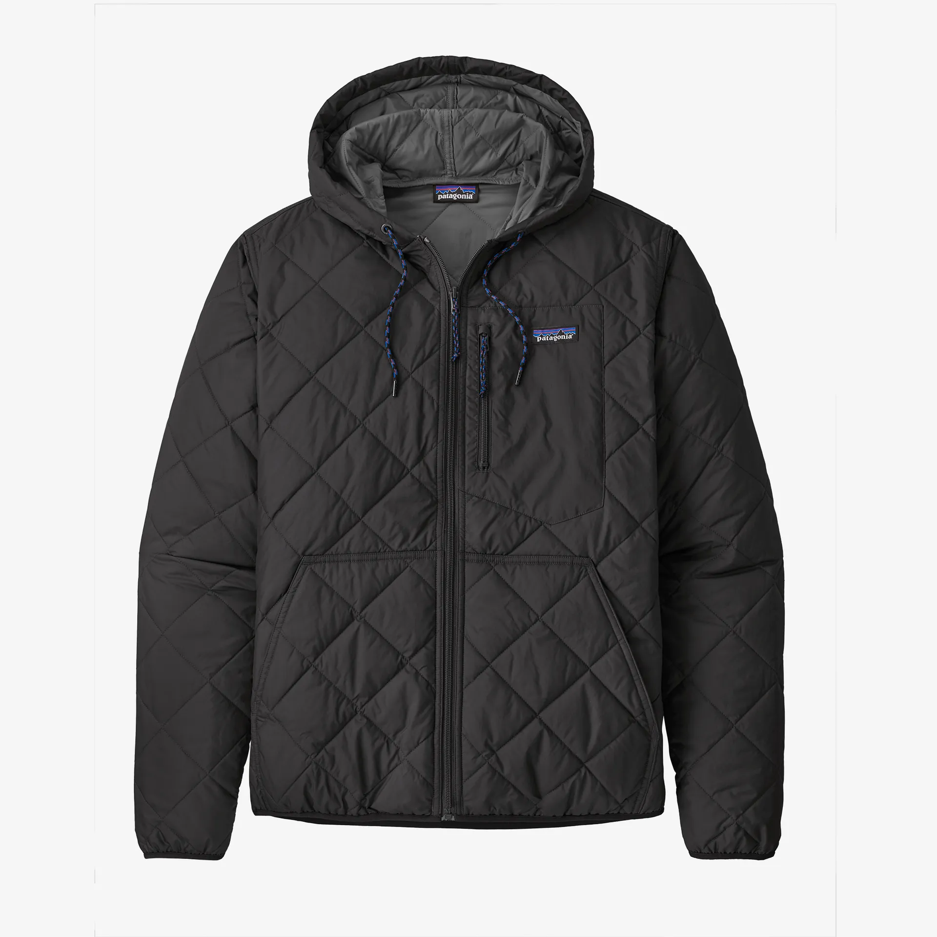 Veste et gilets pour hommes Patagonia - Bomber matelassé en diamant avec capuche pour hommes