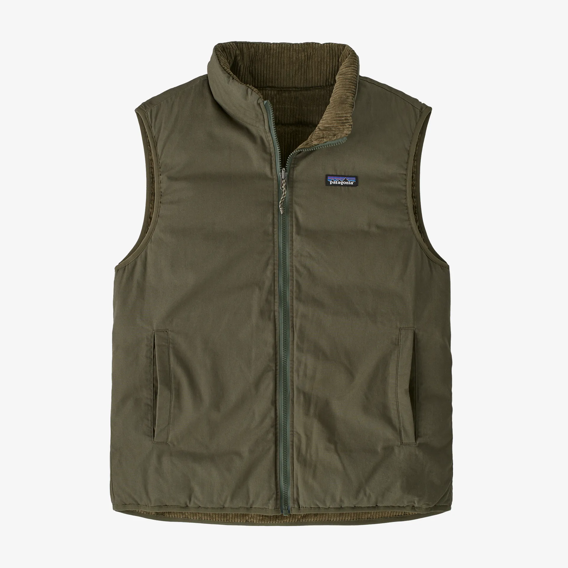 Veste réversible en duvet et coton pour homme Patagonia