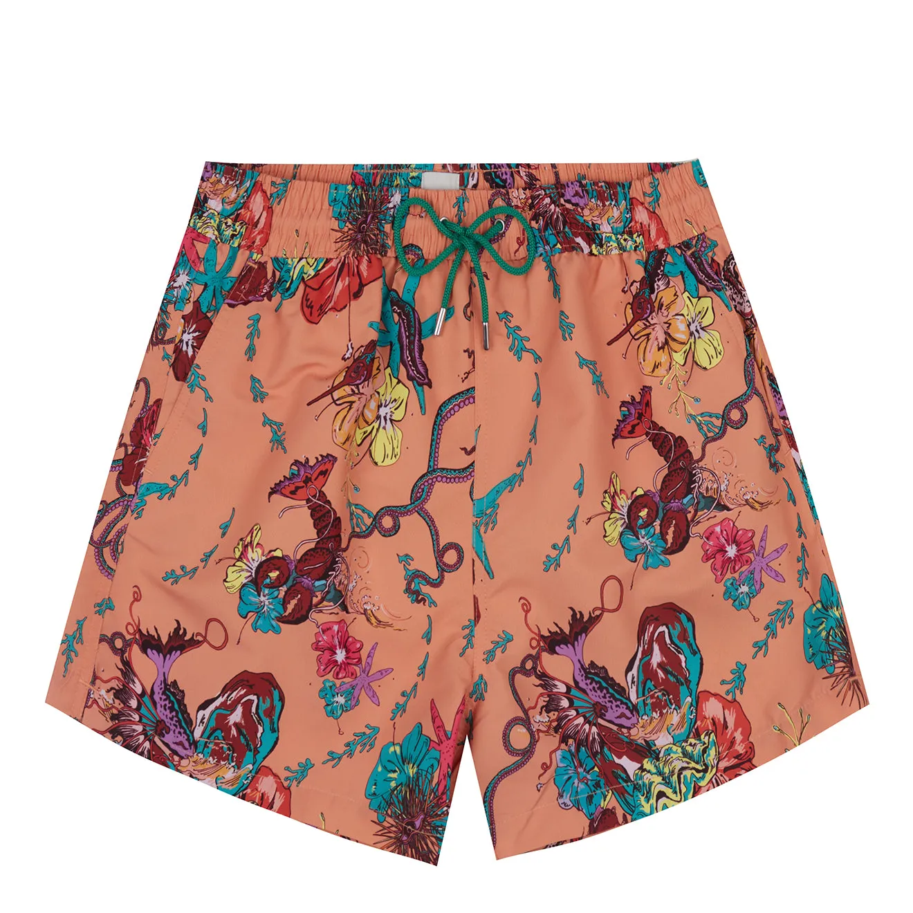 Paul Smith Short de Bain Kraken Orange