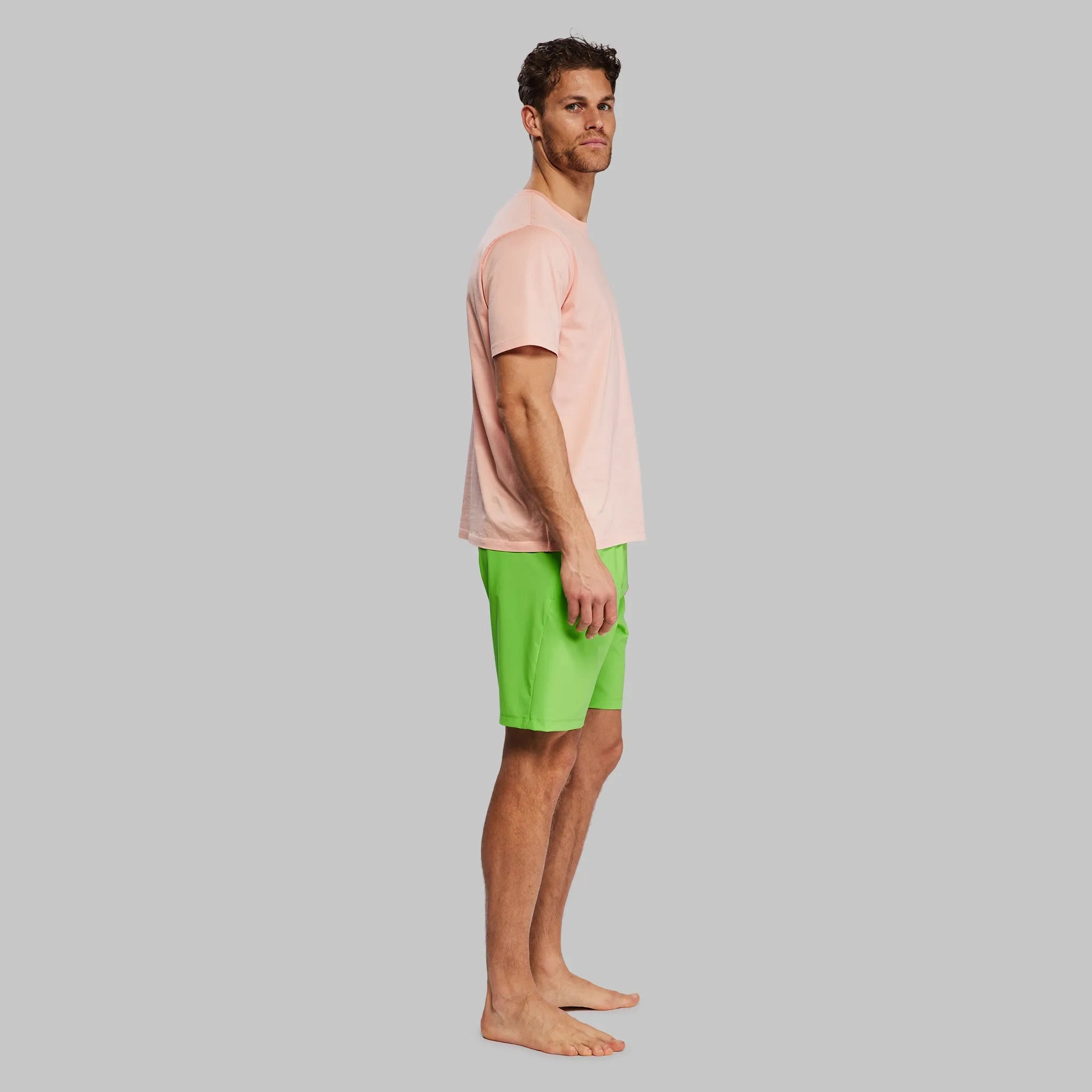 Planet Earth Swim Shorts. Green edition
