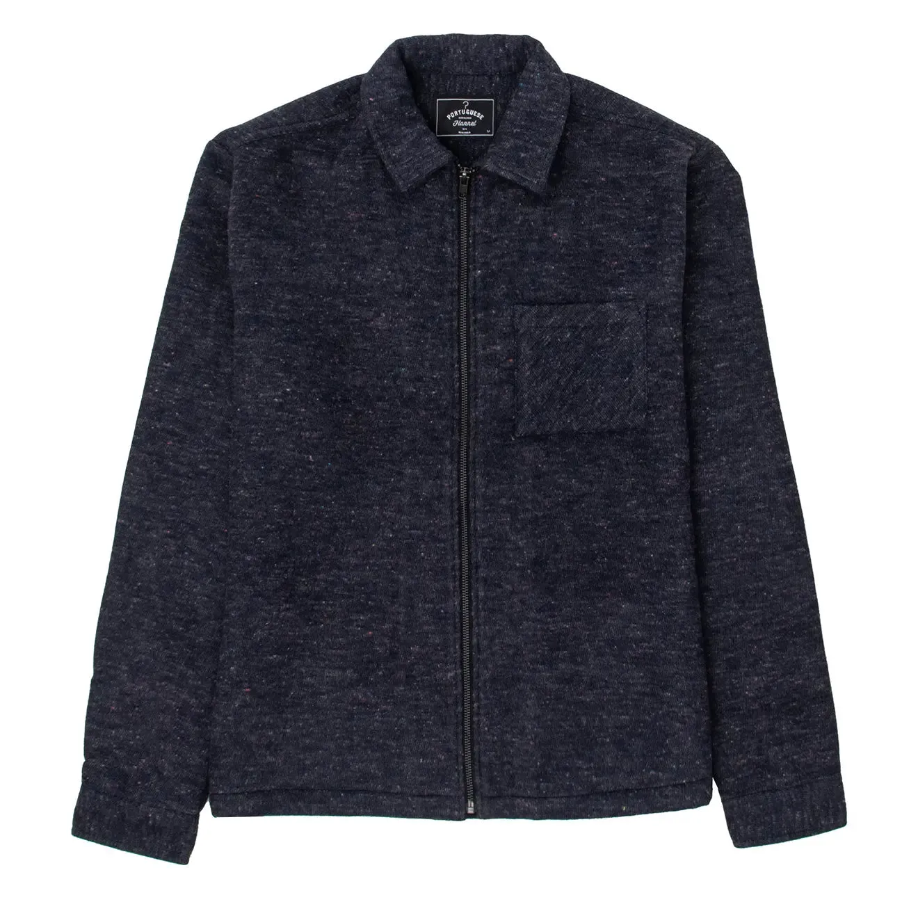 Veste Rude en Flanelle Portugaise Bleue