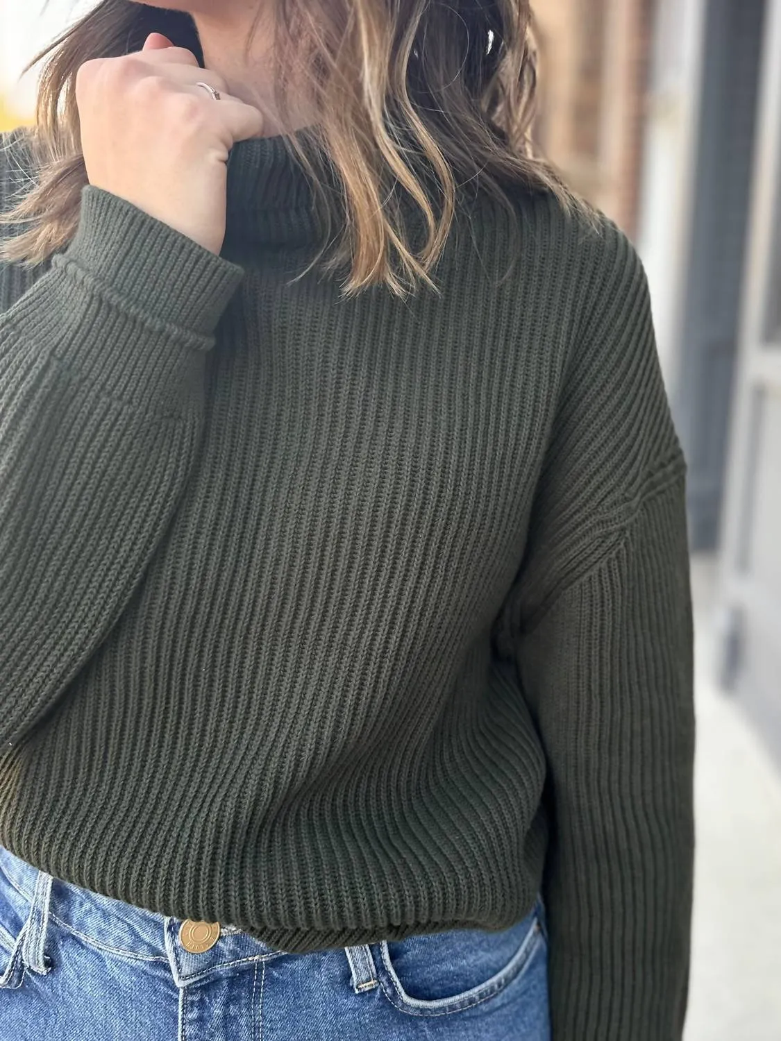 Pullover Prema en vert