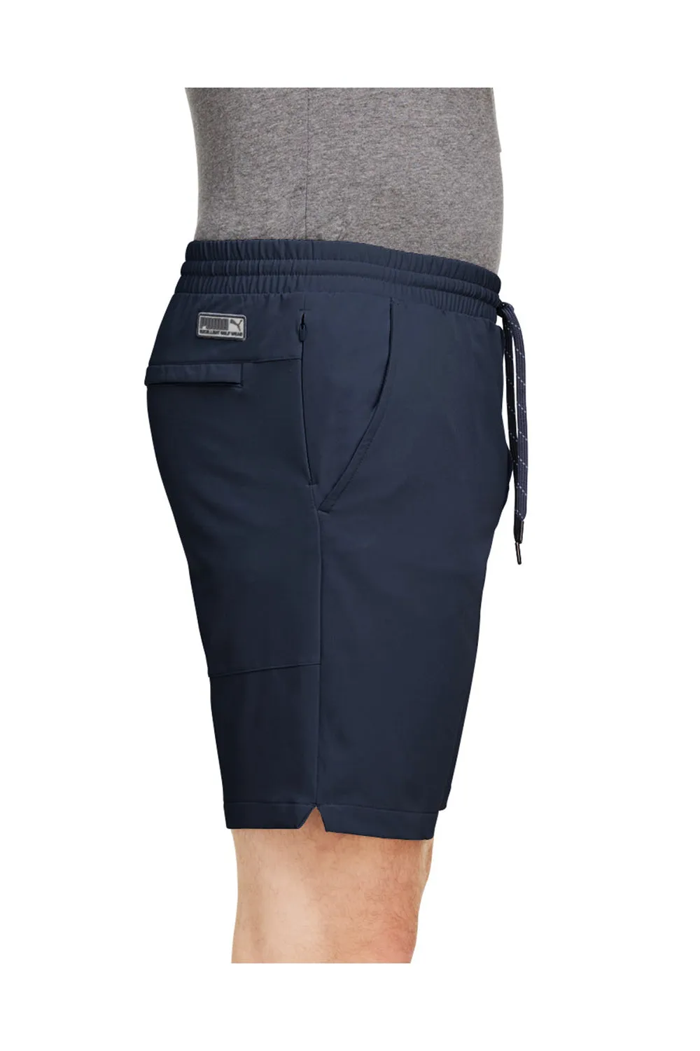 Puma Shorts Homme EGW Walker Anti-Humidité avec Poches - Bleu Marine