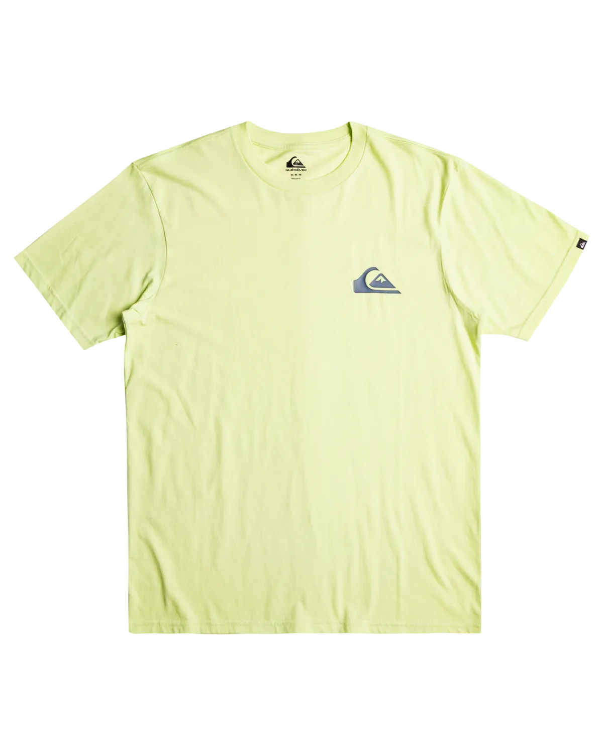T-shirt Quiksilver MW Logo en Vert Lime Ombré