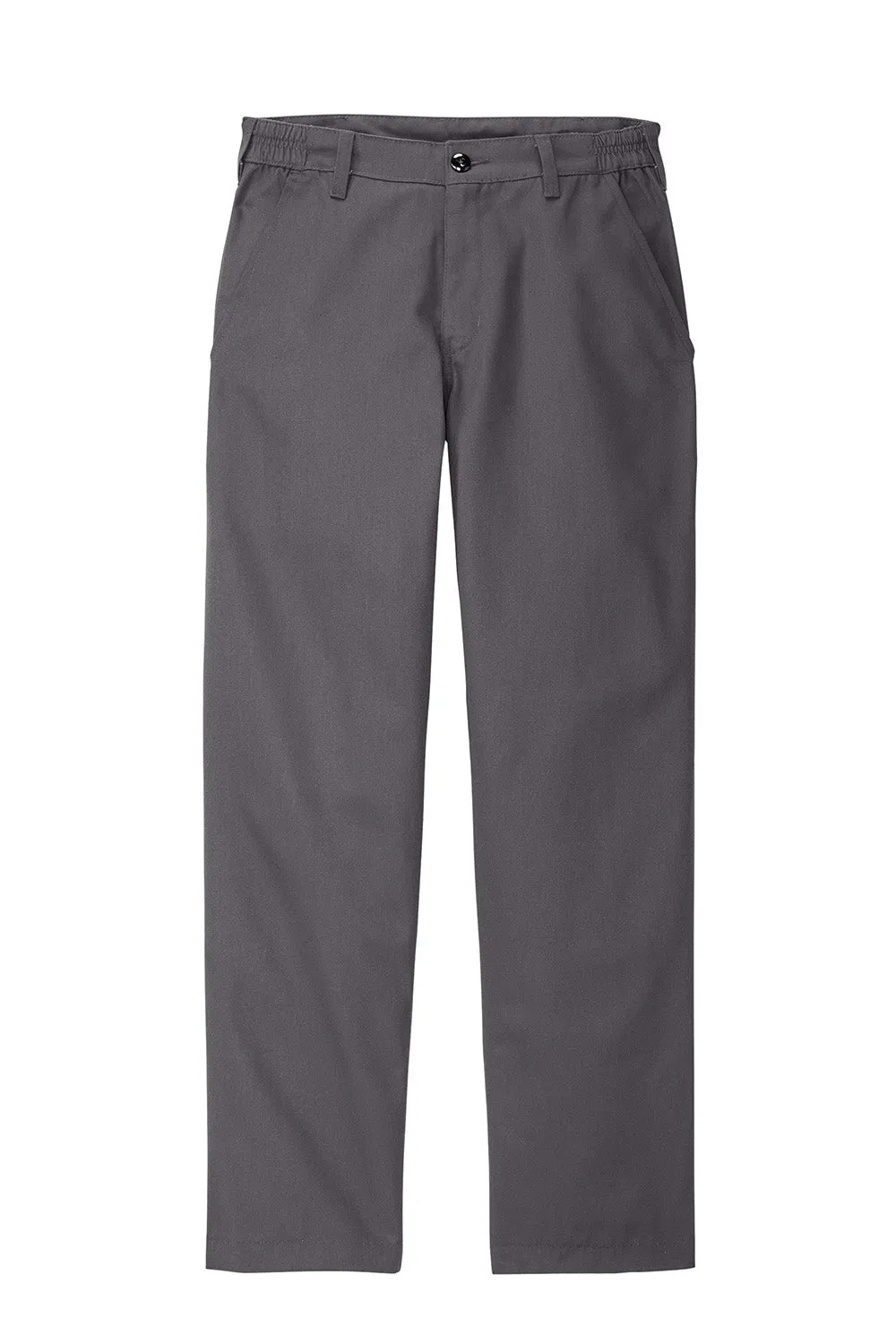 Pantalon Homme Red Kap à Insert Élastique Anti-Froissé avec Poche - Gris Charbon
