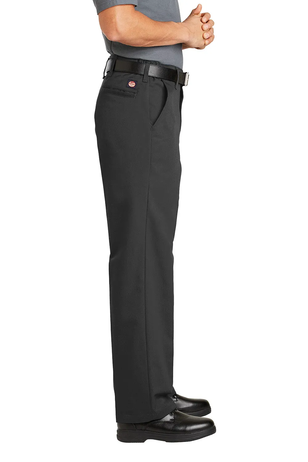 Pantalon Homme Red Kap à Insert Élastique Anti-Froissé avec Poche - Gris Charbon