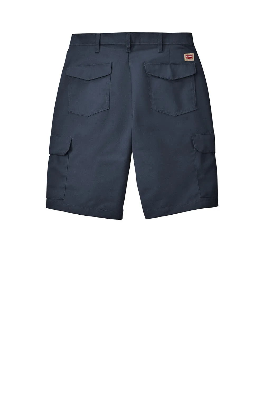 Short cargo industriel résistant aux taches pour hommes Red Kap avec poches - Bleu marine