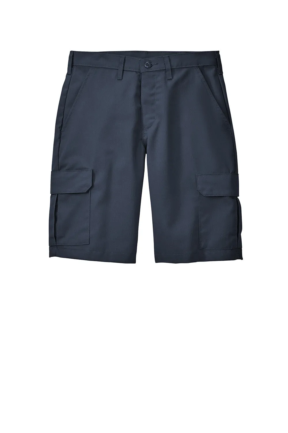 Short cargo industriel résistant aux taches pour hommes Red Kap avec poches - Bleu marine