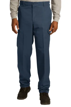 Pantalon cargo industriel pour hommes résistant aux plis Red Kap avec poches - Bleu marine