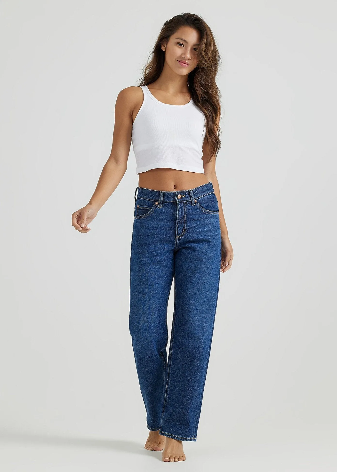 Rider Classic Long Denim - Bleu Nostalgie