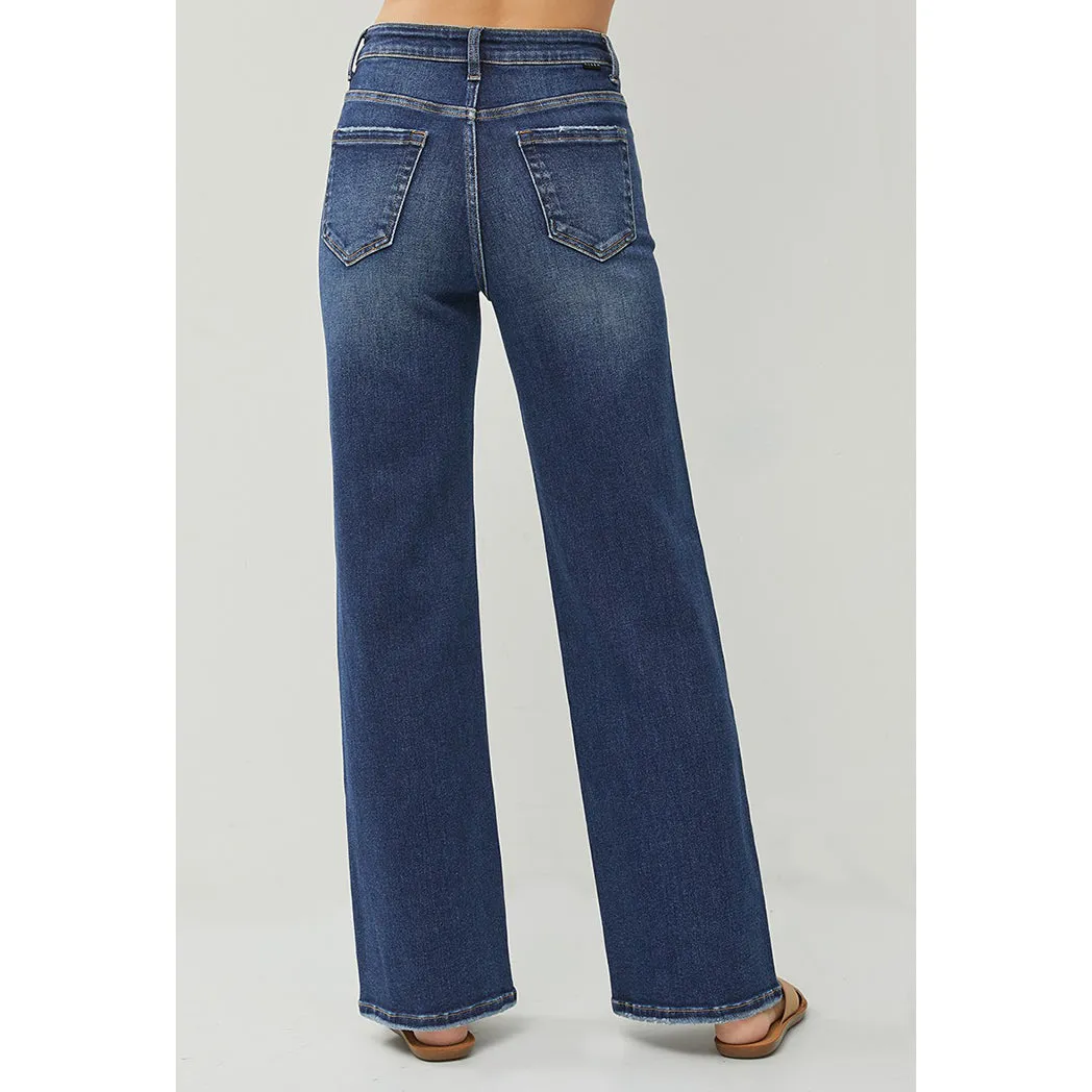 Jeans larges délavés à taille haute Risen High Rise